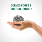 HIC Stainless Steel Scrubber (YI – 155) - Image 2