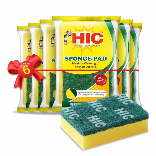 HIC Sponge Pad Pack of 6 (YI -254)