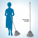 Telescopic handle Jala Brush (YI 459) - Image 4