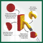 HIC Scrub Pad With Rod For Washing And Scrubbing Floor/Tile/Corner Cleaning Scrubber Brush - Image 3